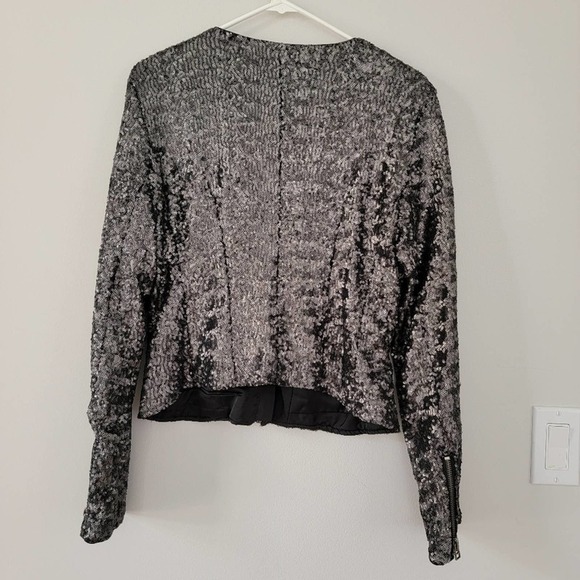 W118 By Walter Baker Lara Sequined Evening Jacket NWT - Picture 5 of 10